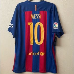 Messi #10 Nike Jersey